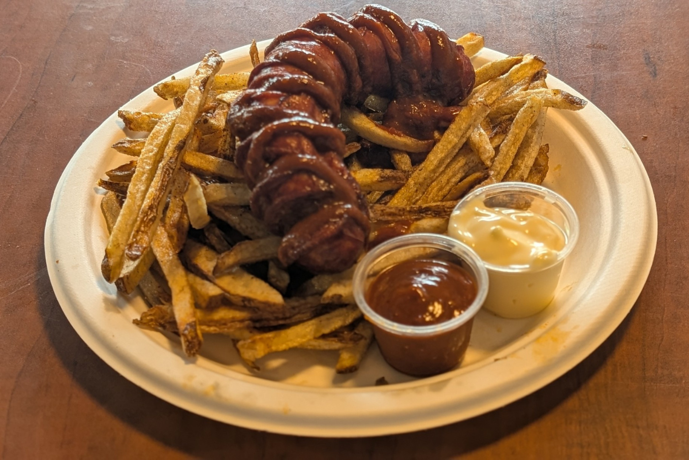 Frying Deutschmann - Currywurst & Fries